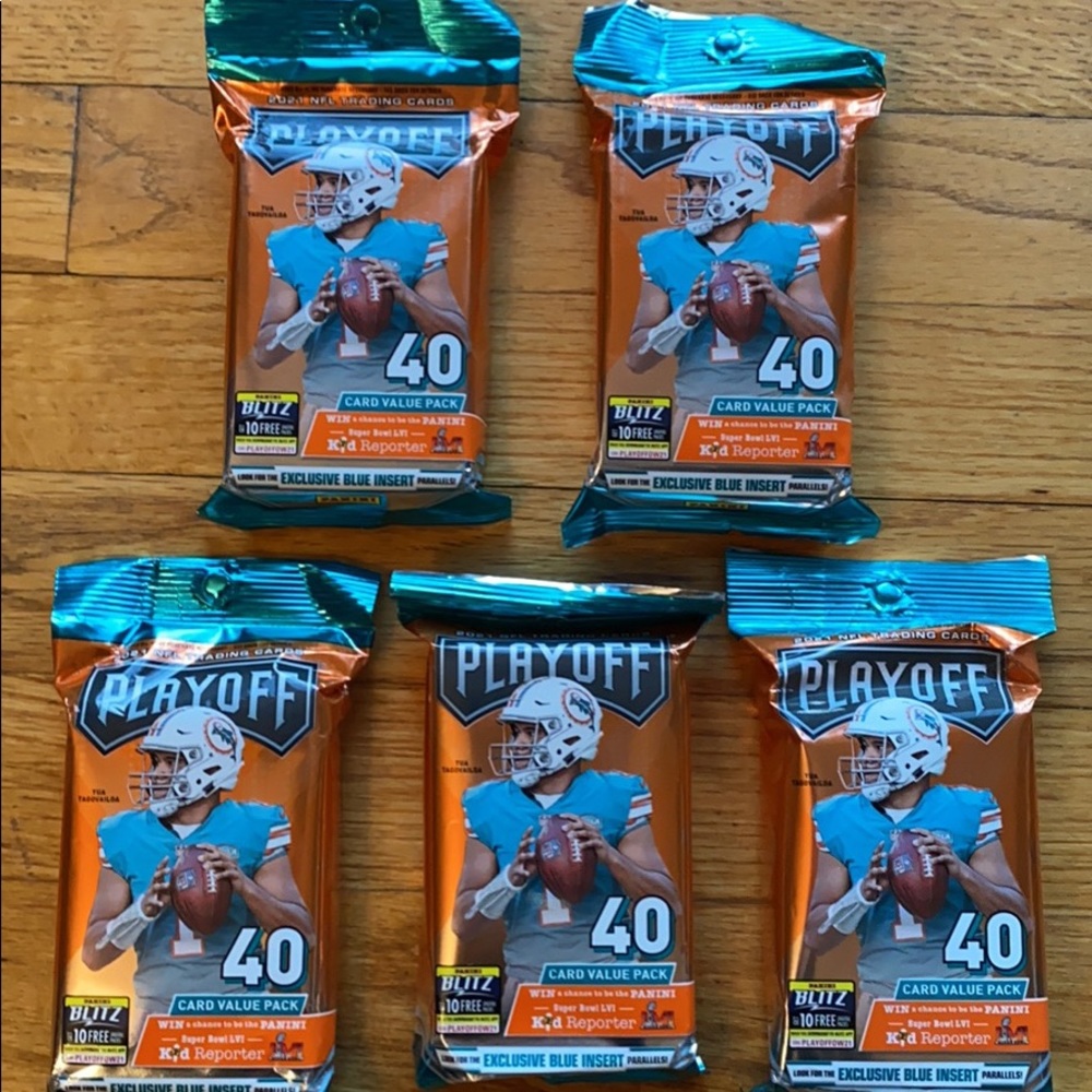 5packs Football Cards 🏈